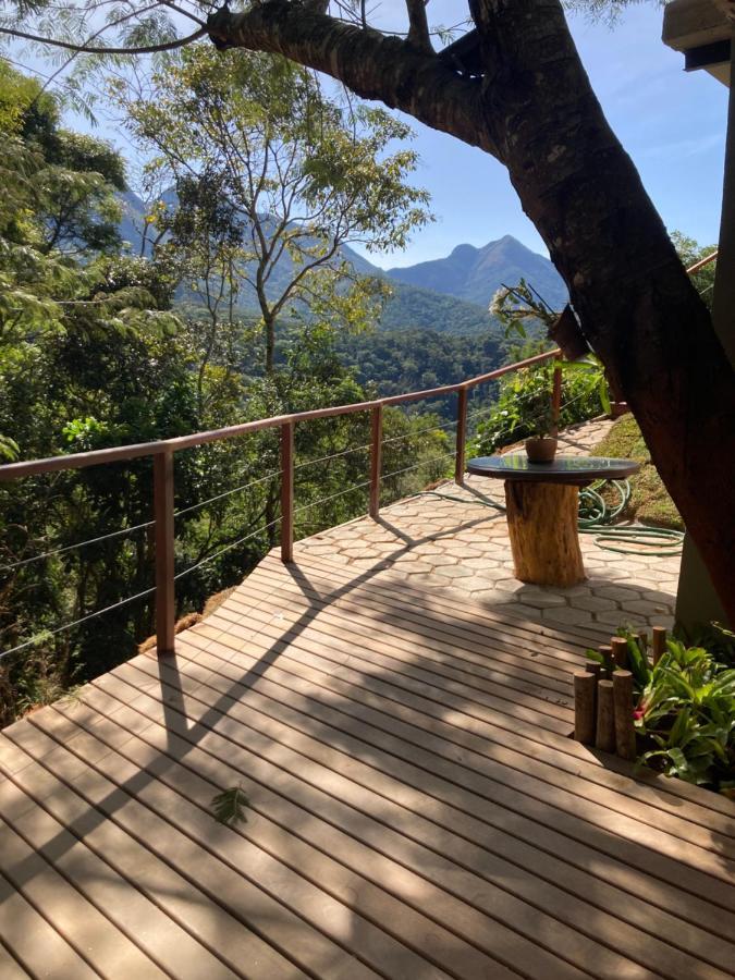 O Chale Mais Bucolico De Araras. Vista Linda Luaran gambar